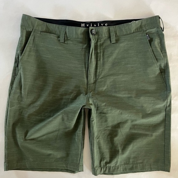Army Green Men’s Hybrid Shorts - 34 - like new! - Picture 1 of 5